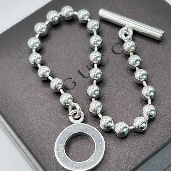 Gucci Sterling Silver Ball Chain #234607G11B - Picture 8 of 11